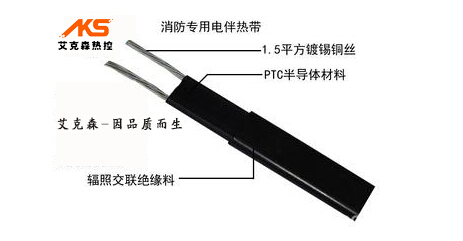 電伴熱帶結構